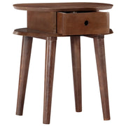 Comodino 50x35x55 cm in Legno Massello di Acacia 282871