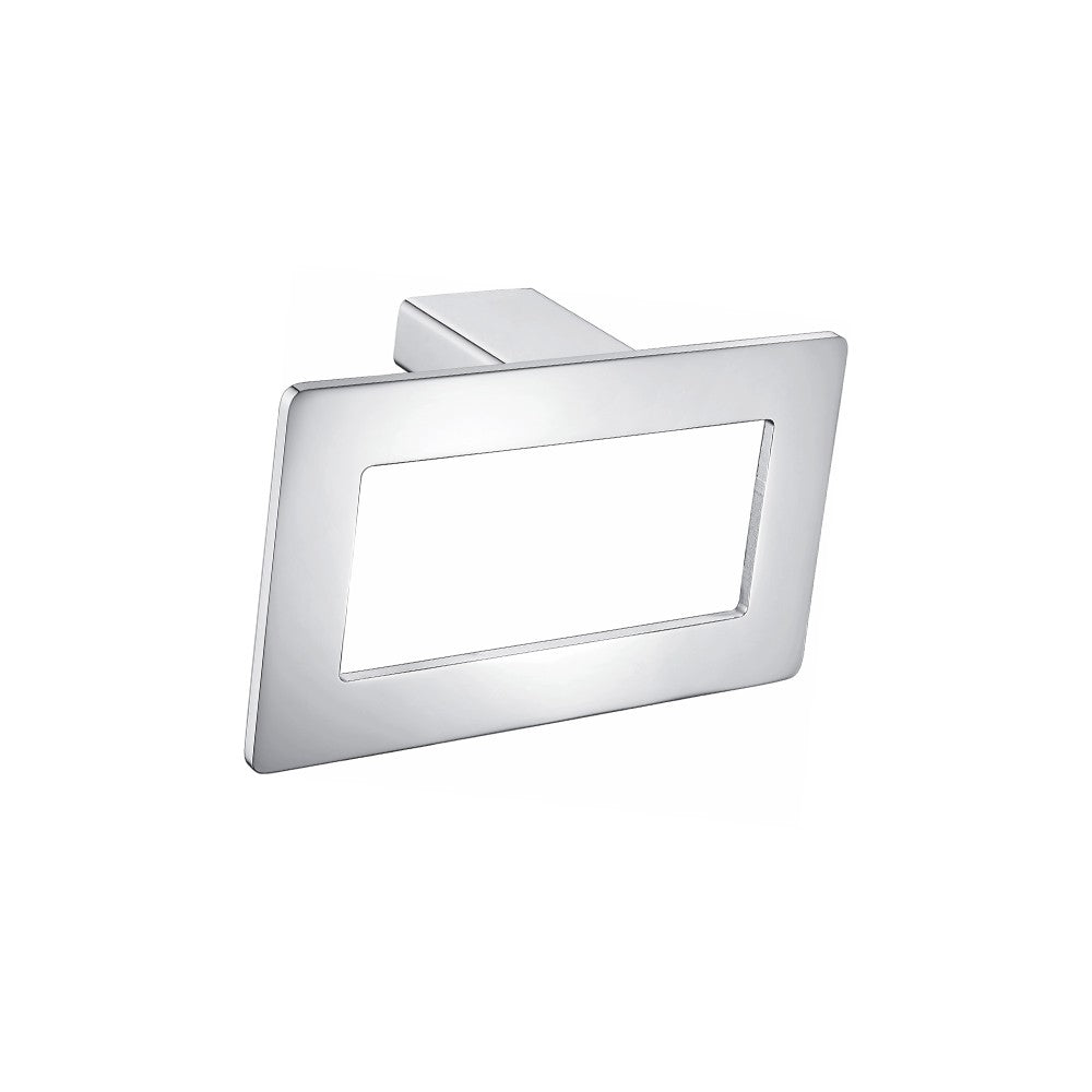 Porta salviette ad anello in alluminio - serie leaf