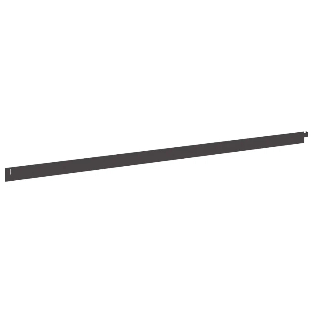 Bordura per Prato 10 pcs 102 x 4 x 4 cm Acciaio Nero 8008714