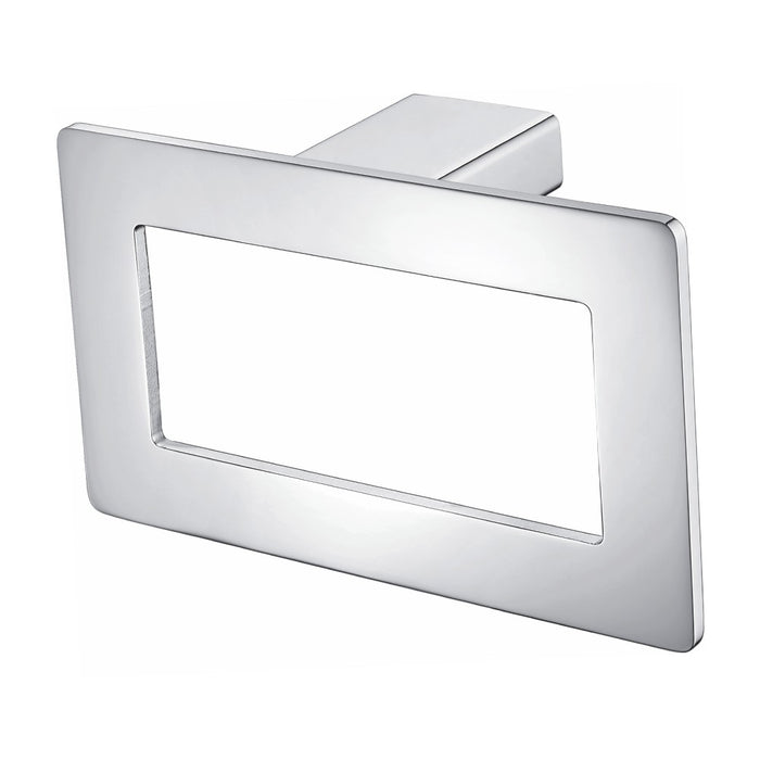 Porta salviette ad anello in alluminio - serie leaf