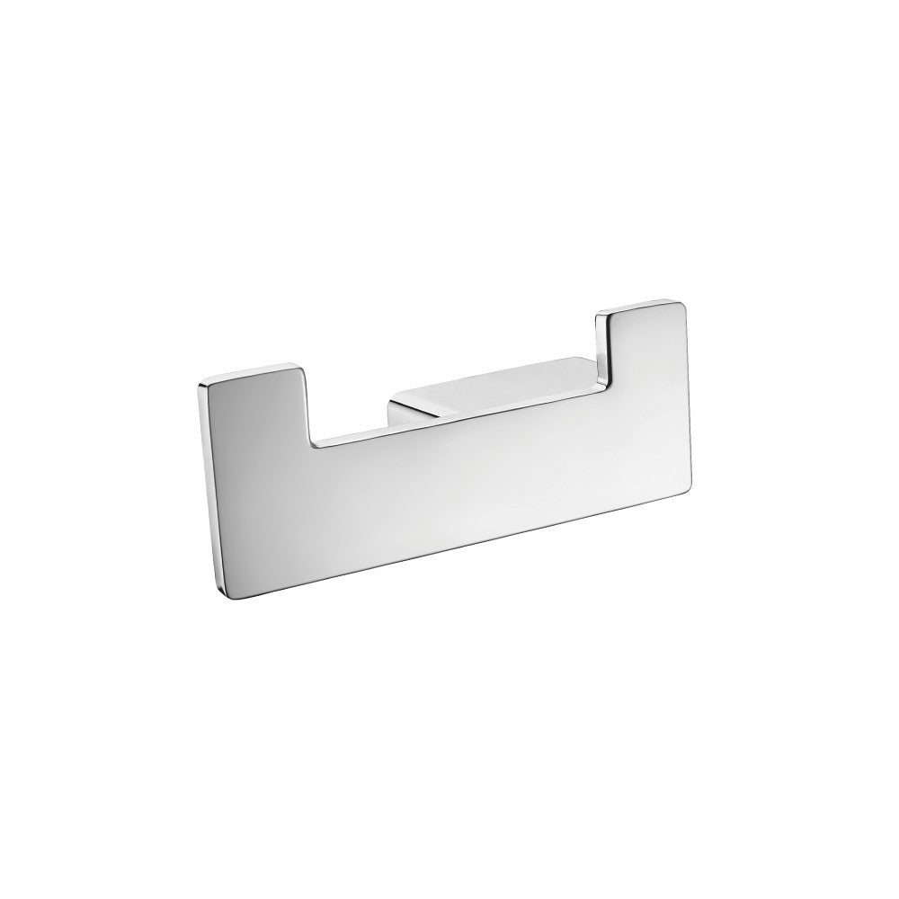 Porta abito a muro in alluminio a due posti - serie leaf