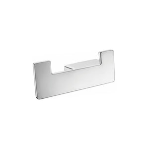 Porta abito a muro in alluminio a due posti - serie leaf