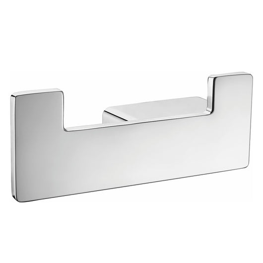 Porta abito a muro in alluminio a due posti - serie leaf