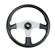 RUOTA TIMONE NERA Ø MM. 350 BLACK CORSICA STEERING WHEEL MM.350