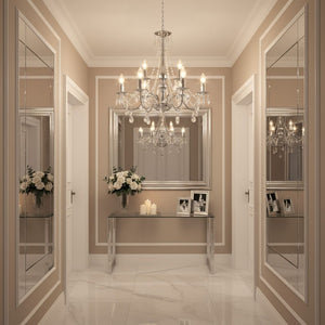 Lampada Da Soffitto Ebt016-9cp Chrome