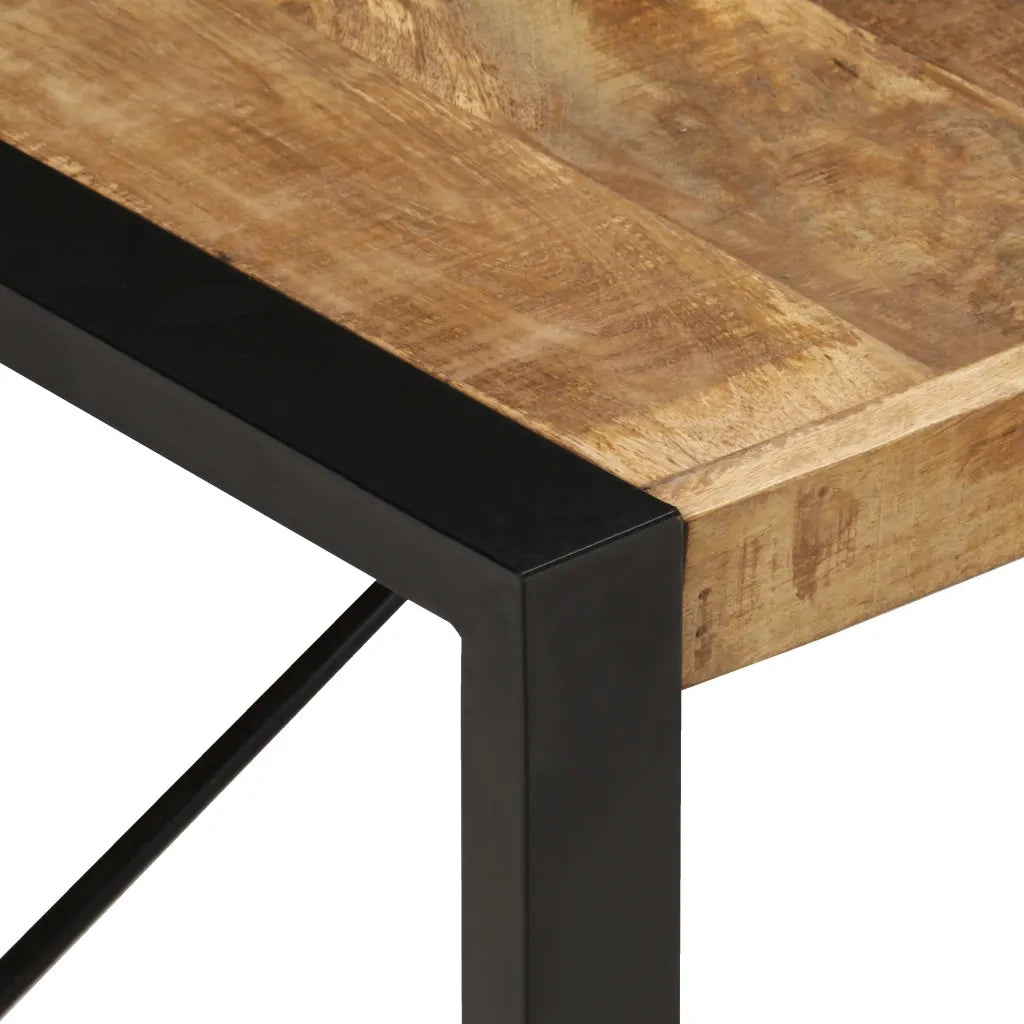 Tavolino da Salotto 180x90x40 cm in Legno di Mango Grezzo cod mxl 10368