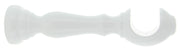 SUPPORTO LEGNO PER BASTONE BIANCO 18 CM 2 PZ- 1,0 coppie