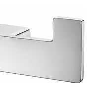 Porta abito a muro in alluminio a due posti - serie leaf