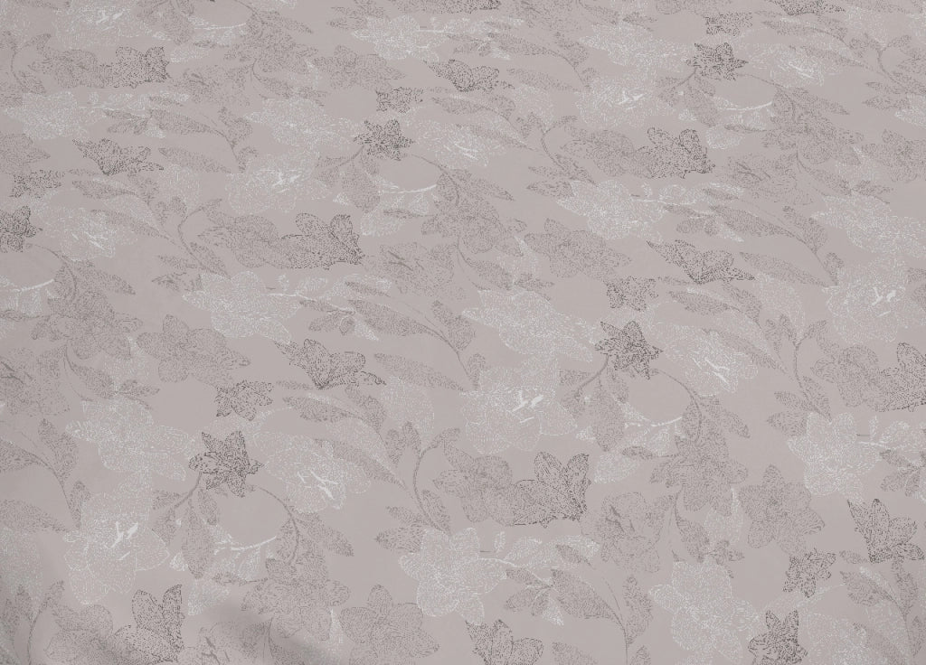 Copriletto Piquet Primavera Estate 100% Cotone Disegno Lily - Piazza E Mezza - Beige