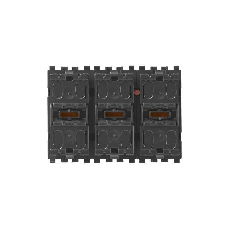 20545 tre Pulsanti Semplici + Relè Eikon