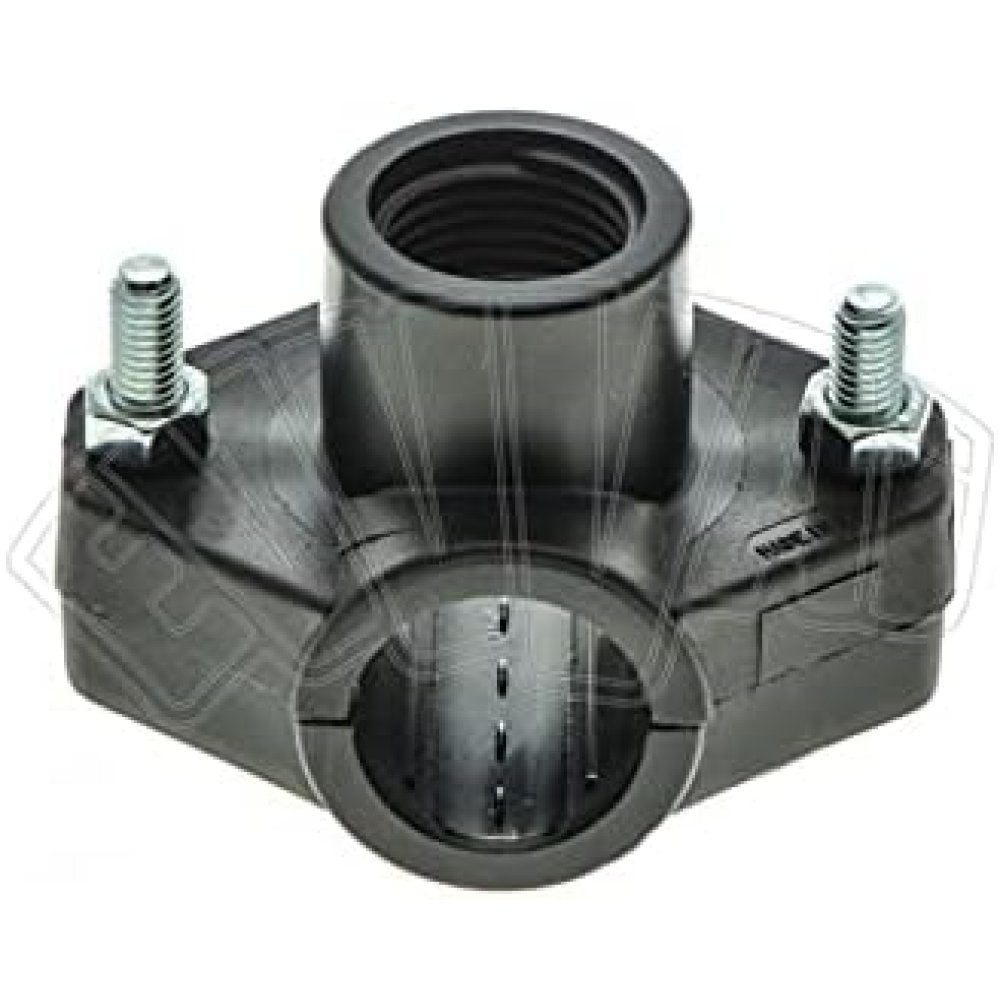 10 pz presa a staffa semplice 25 x 3/4 per irrigazione tubo acqu