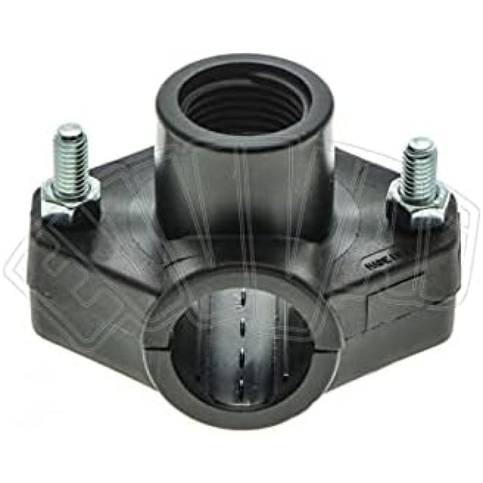 10 pz presa a staffa semplice 25 x 3/4 per irrigazione tubo acqu