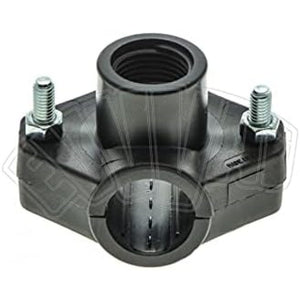 10 pz presa a staffa semplice 25 x 3/4 per irrigazione tubo acqu