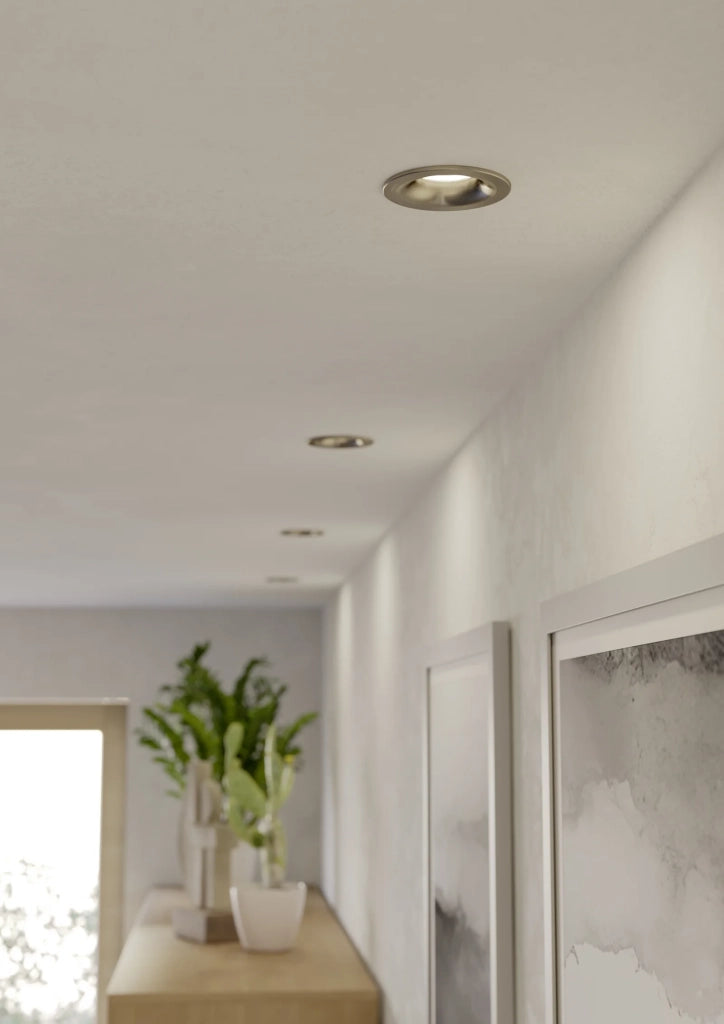 Faretto Incasso Moderno Salabate Alluminio Grigio 3 Luci Led 5W 3X540Lm Ip65