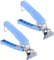 Set di 2 clip di sicurezza anti-scivolo per vapore - protezione contro ustioni - aiuto in cucina - clip per vapore anti-scivolo.