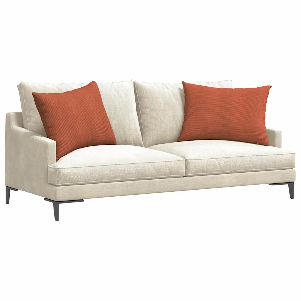 Cuscini da Divano 2 pcs Rosso Arancio 70 x 50 cm 42013781