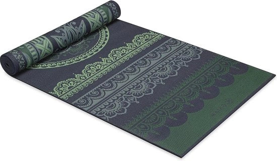 Mat di Yoga Premium - 6 mm Spessore - Antiscivolo per Yoga e Pilates - Mat per Esercizi a Terra - 68 Pollici x 24 Pollici - Diametro Extra