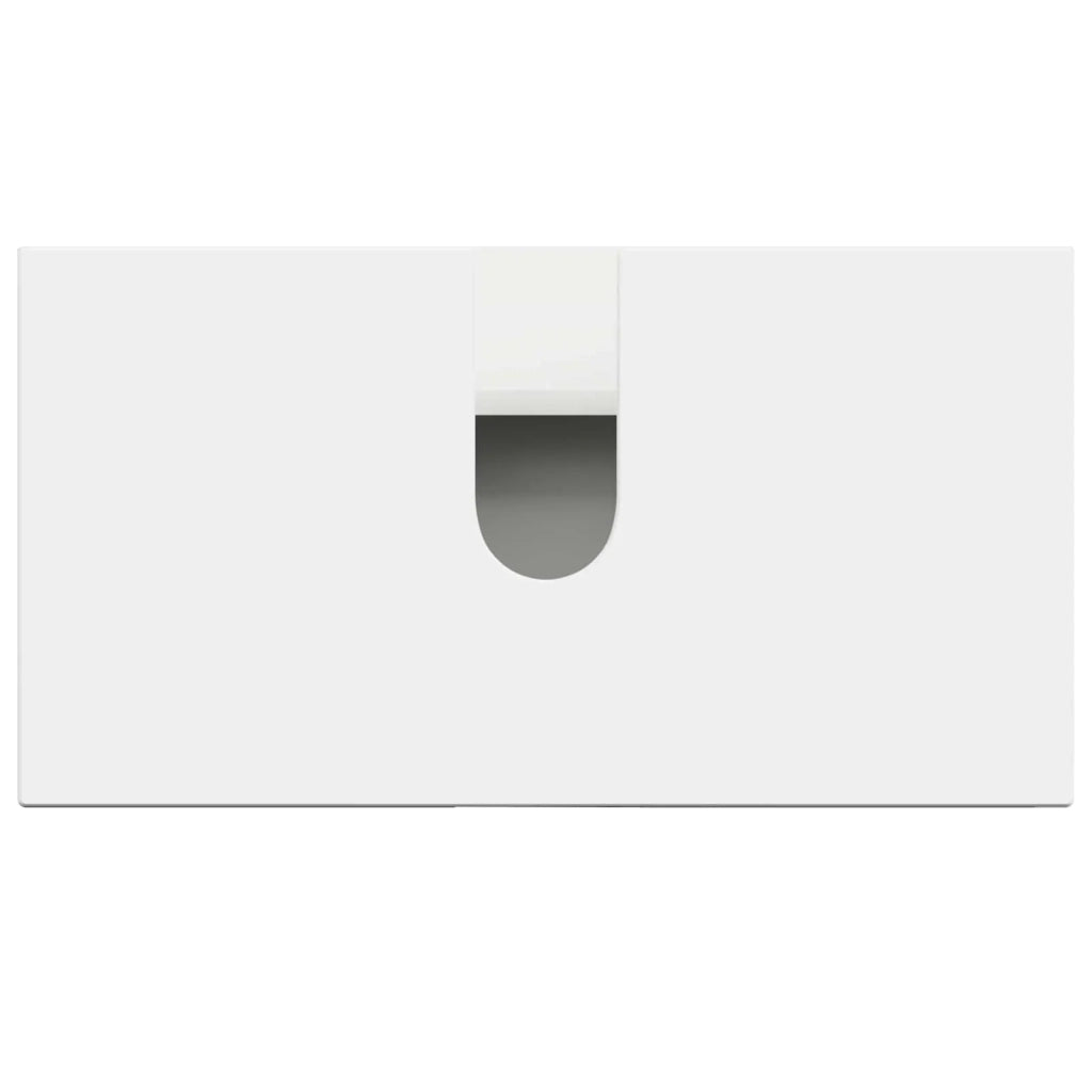 Armadio per Lavabo da Bagno DELFT Bianco Lucido 897009