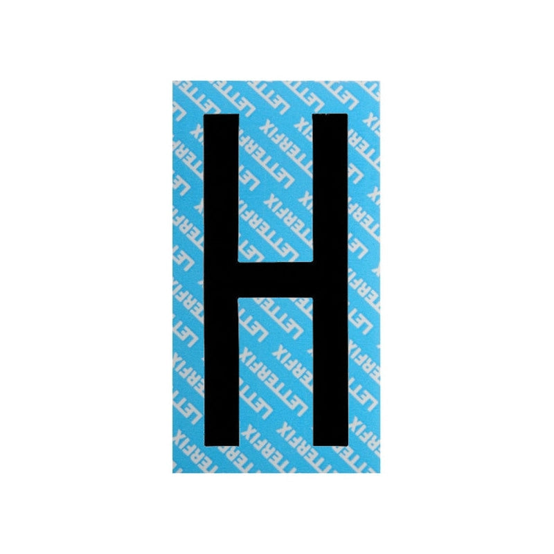 Lettera Adesiva Nera Serie T80 H Letterfix