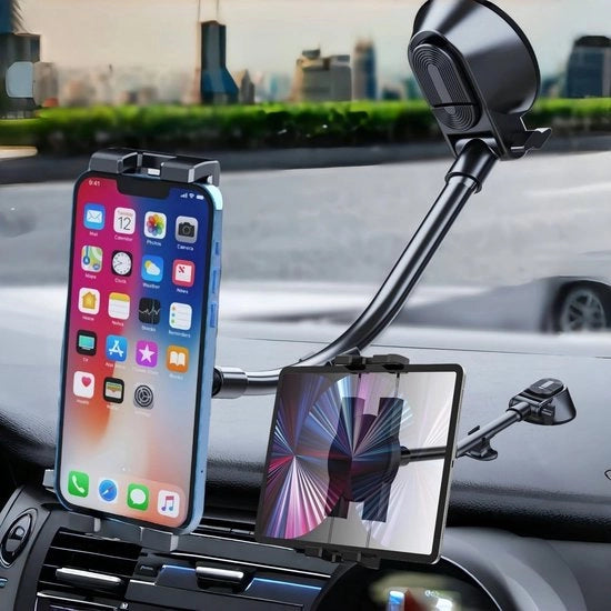 Supporto per Telefono Universale 3 in 1 - 360° Girevole - Alta Capacità di Trazione - Compatibile con Diversi Modelli - Sicuro da Installare - Supporto Autoportante