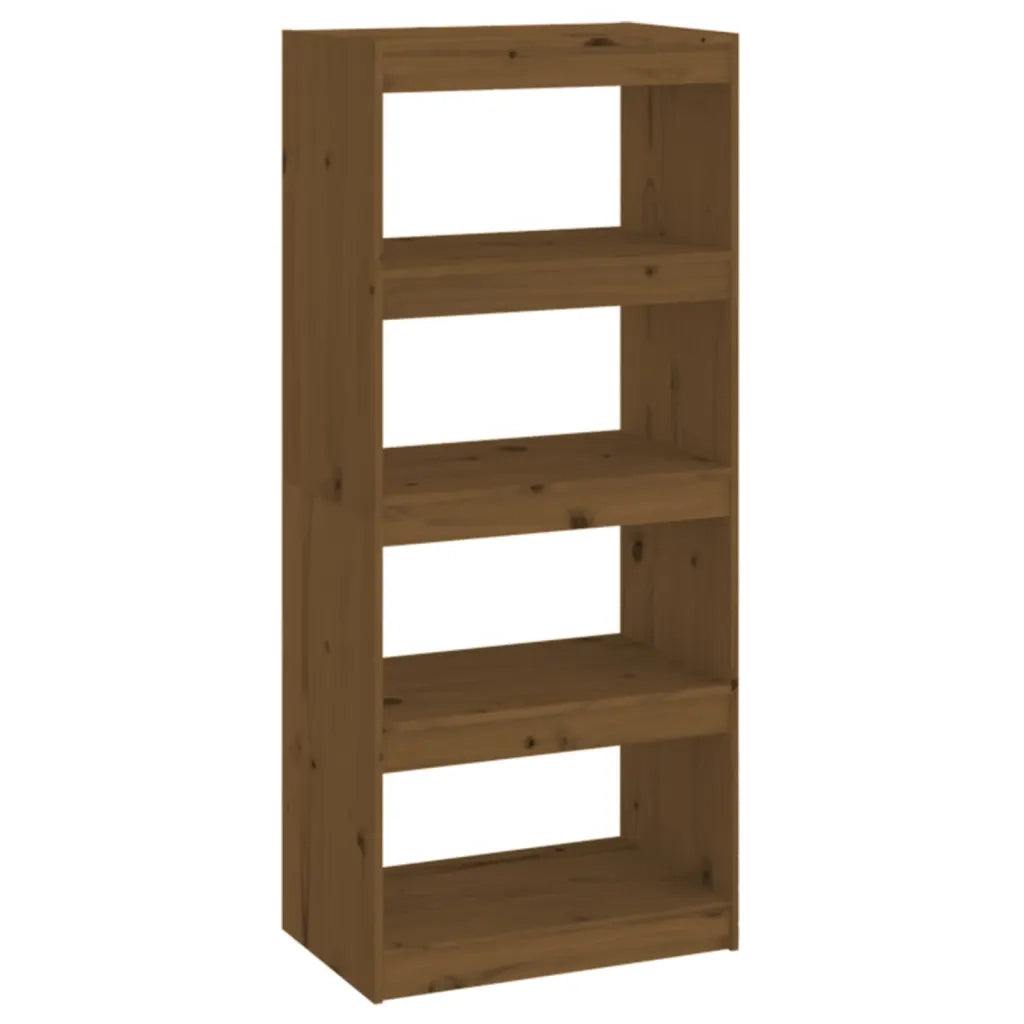Libreria/Divisorio Ambra 60x30x135,5cm Legno Massello di Pino 808171