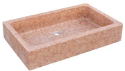 Biscottini Lavandino in marmo rosso di Verona Made in Italy Fontana Acquasantiera Offerta