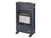 STUFA INFRAROSSI  A GAS METANO VENTILATA 4200W GRIGIA  misure cm.42,5x15x64h. peso kg.7,6  ECO42T    SICAR