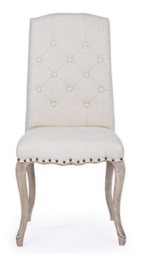 Set 2 Sedie 51x53x99h cm Diva Naturale