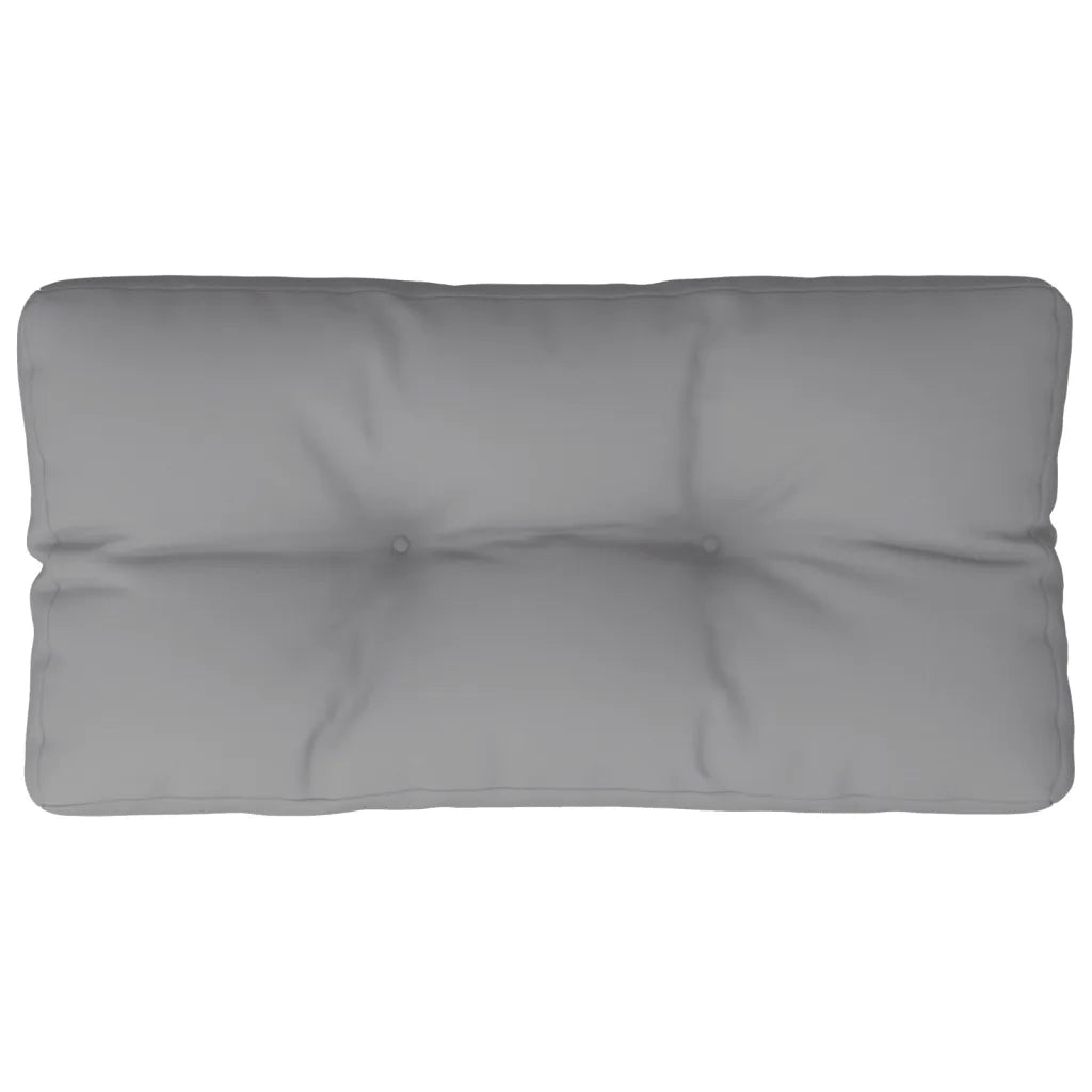 Cuscino per pallet | Cuscini per sedie Grigio 80x40x12 cm in Tessuto
