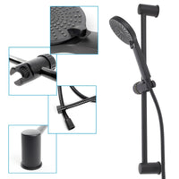 Saliscendi doccia universale nero opaco