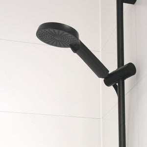 Saliscendi doccia universale nero opaco
