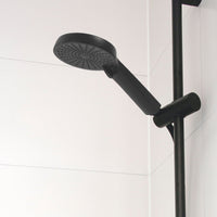 Saliscendi doccia universale nero opaco