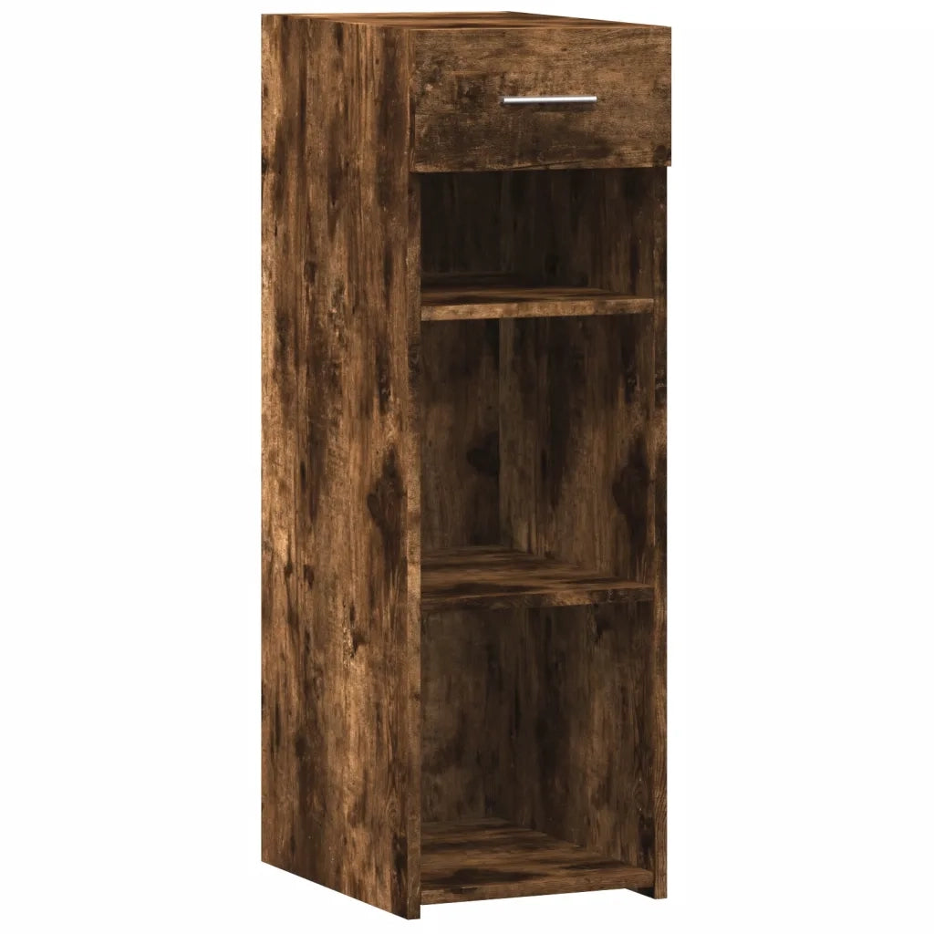 Credenza-Buffet-Armadio da cucina Rovere Fumo 30x42,5x93 cm in Legno Multistrato 621129
