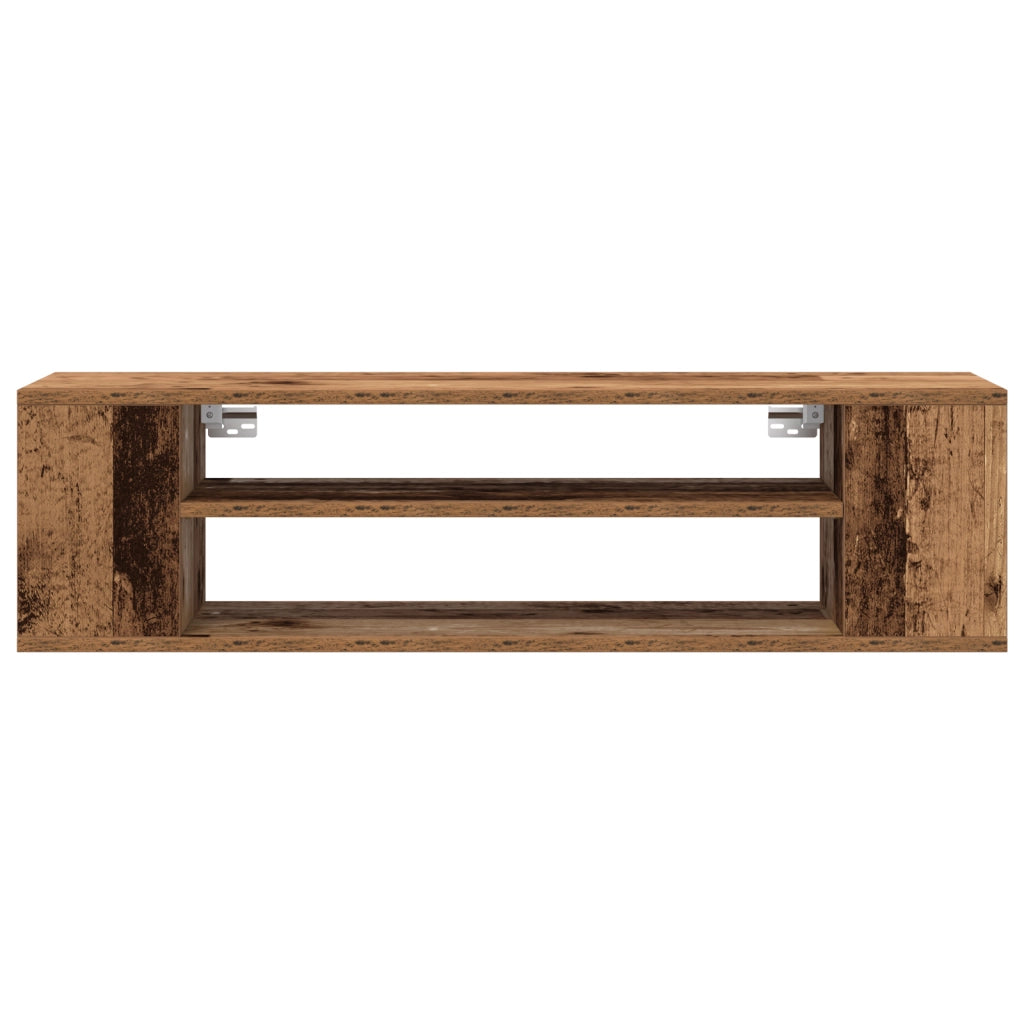 Armadio TV da muro  in legno vecchio 100x30x26,5 cm in legno ingegnerizzato