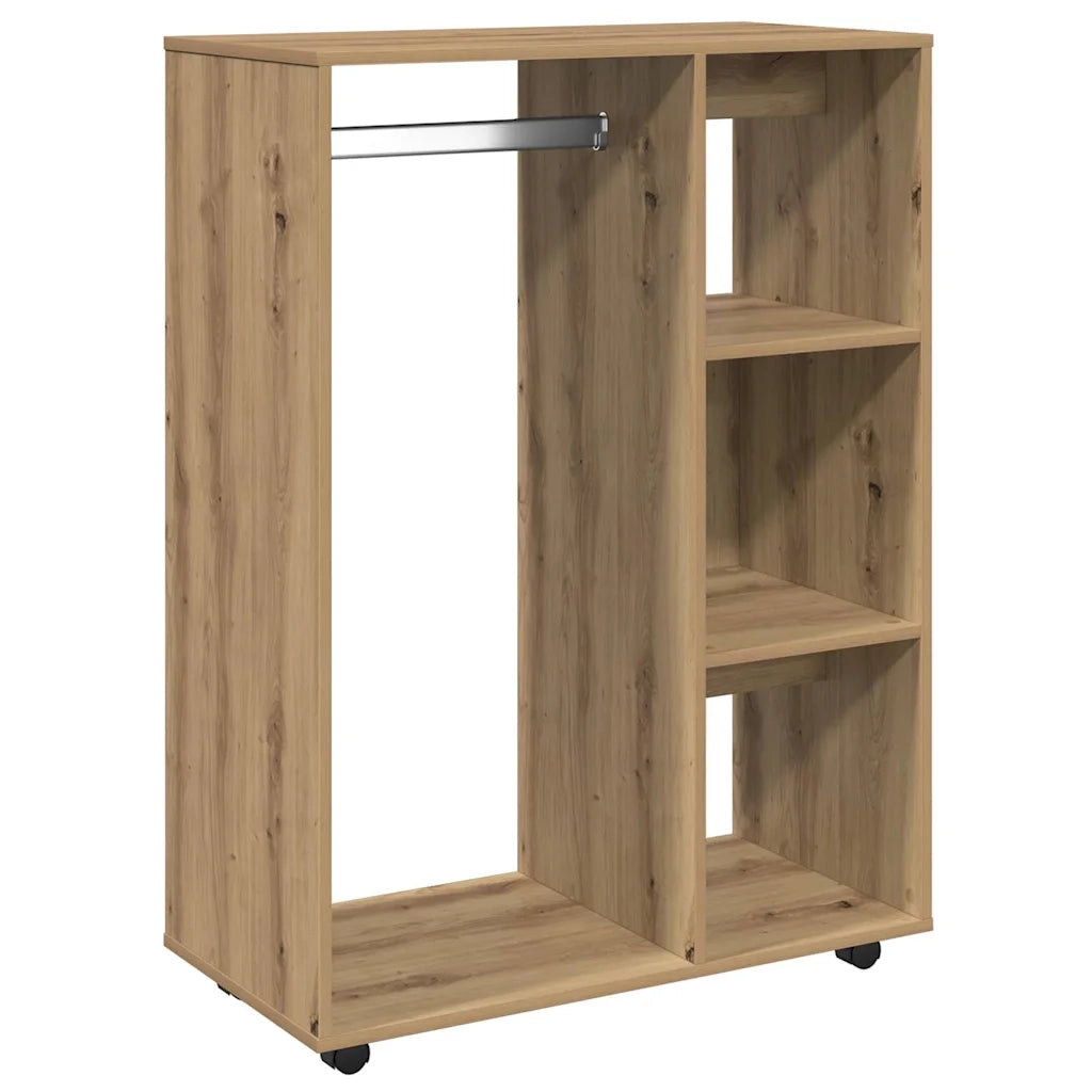 vidaXL Armadio Rovere Artigianale 80x40x110 cm in Legno Multistrato