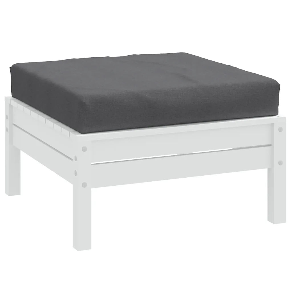 Cuscino per Pallet Antracite Mélange 60x60x9,5 cm in Tessuto 4002662