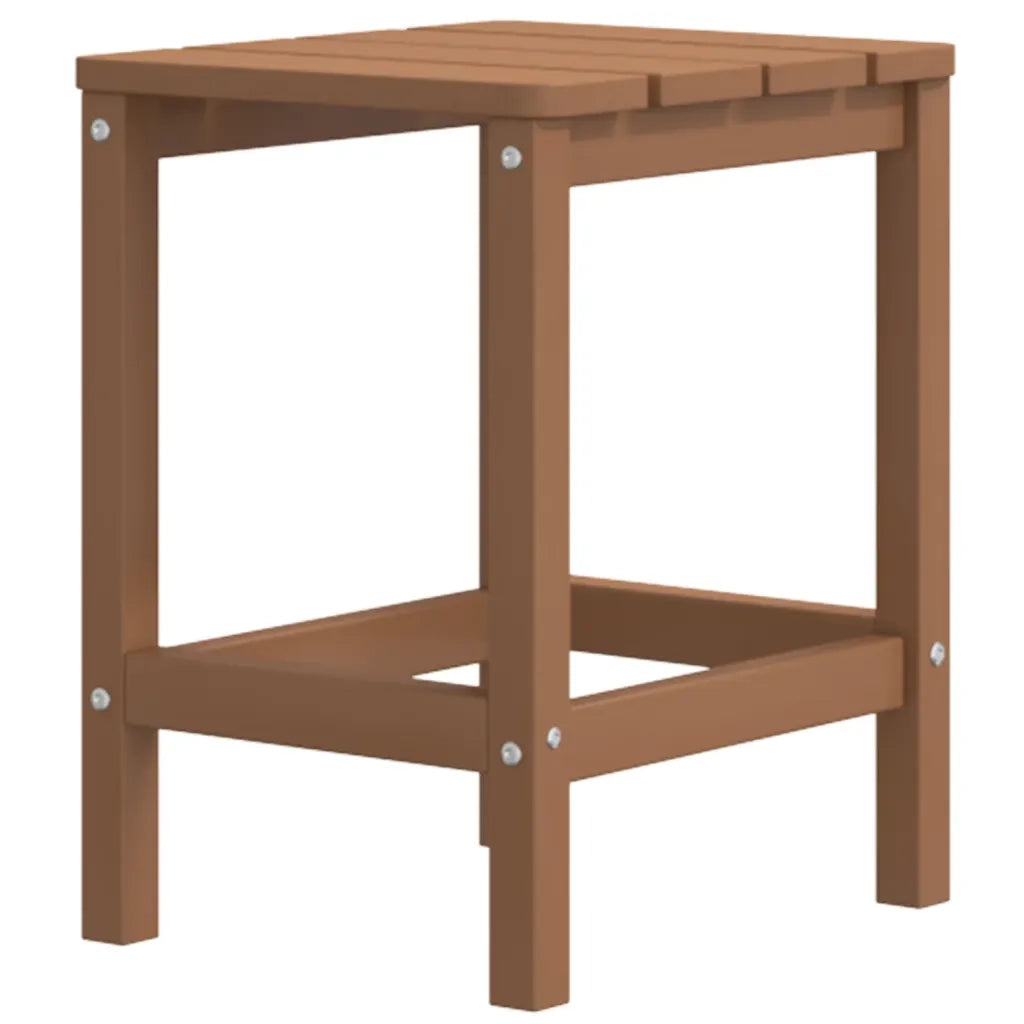 Tavolo da Giardino Adirondack Marrone 38x38x46 cm HDPE 318643