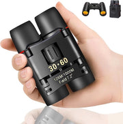 Verrekijker Compatta 30x60 – Mini HD – Chiusura Portatile – Uso per Avvistamento Uccelli, Concerti, Teatri, Viaggi