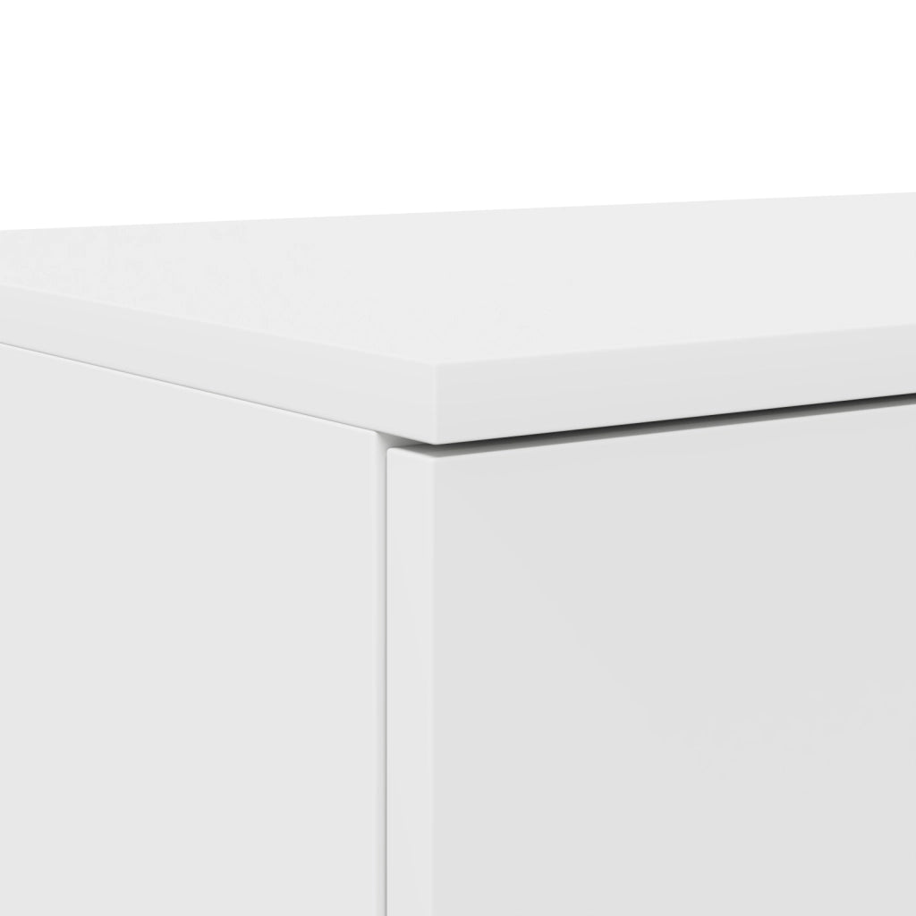 Cassetti per letto  bianchi 100x36,5x16,5 cm in legno ingegnerizzato