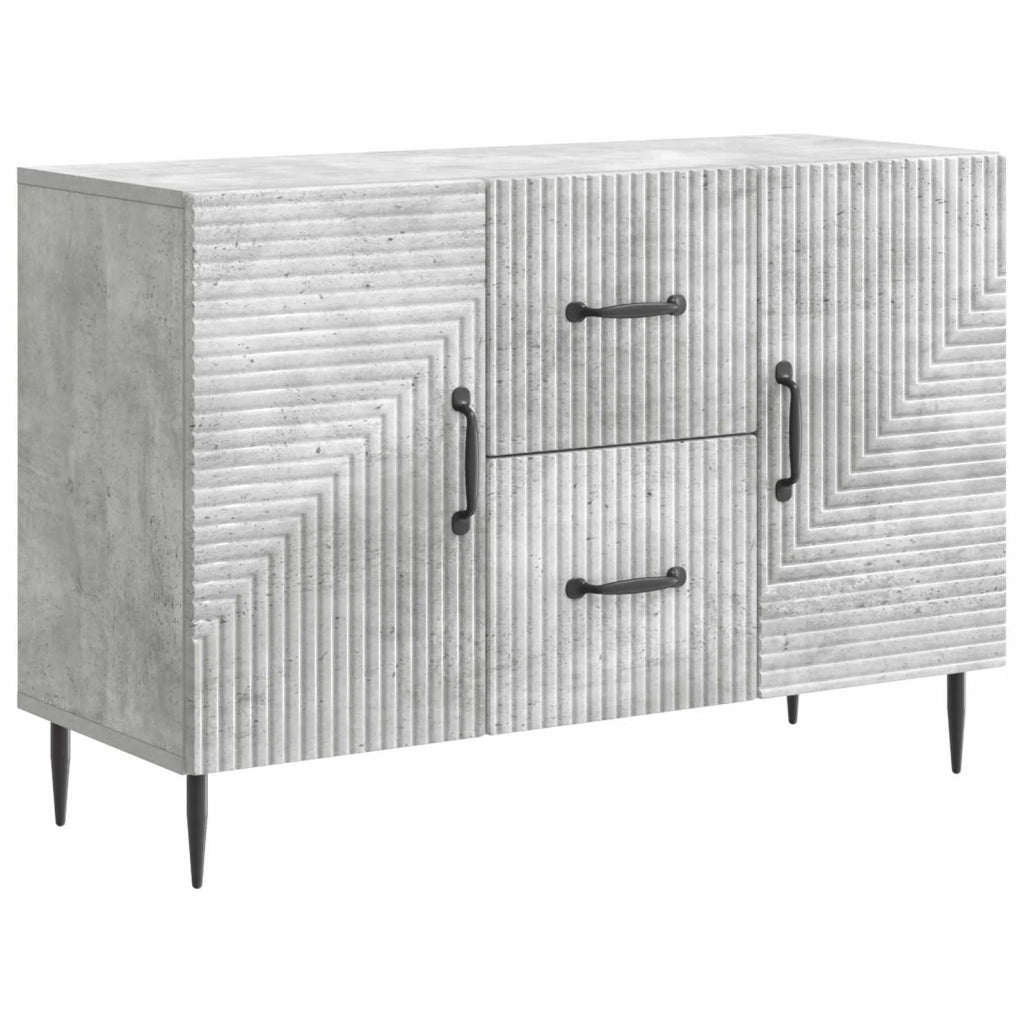 Credenza Grigio Cemento 89 x 34,5 x 60 cm Legno ingegnerizzato 894888