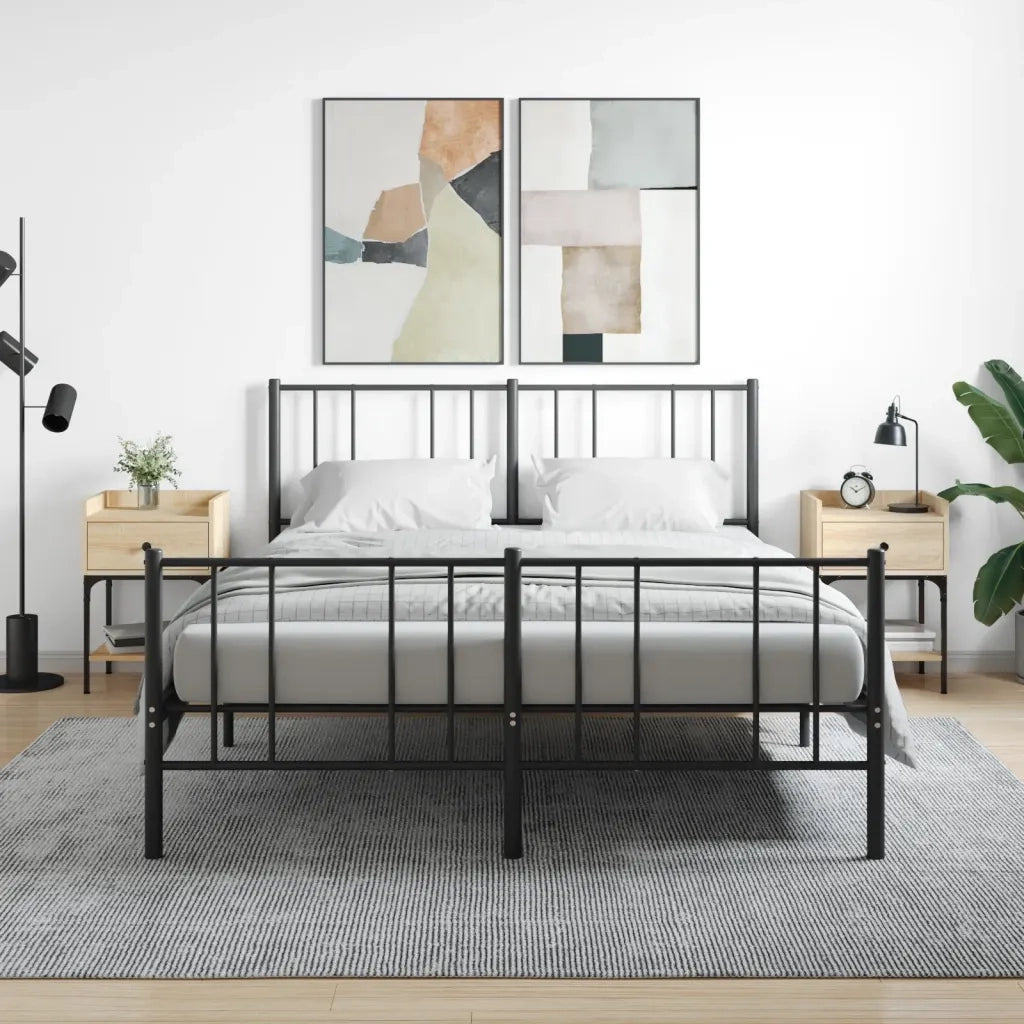 Set di 2 Comodini | Armadio da Notte | Mobiletto da notte Rovere Sonoma 40,5x31x60 cm in Legno Multistrato