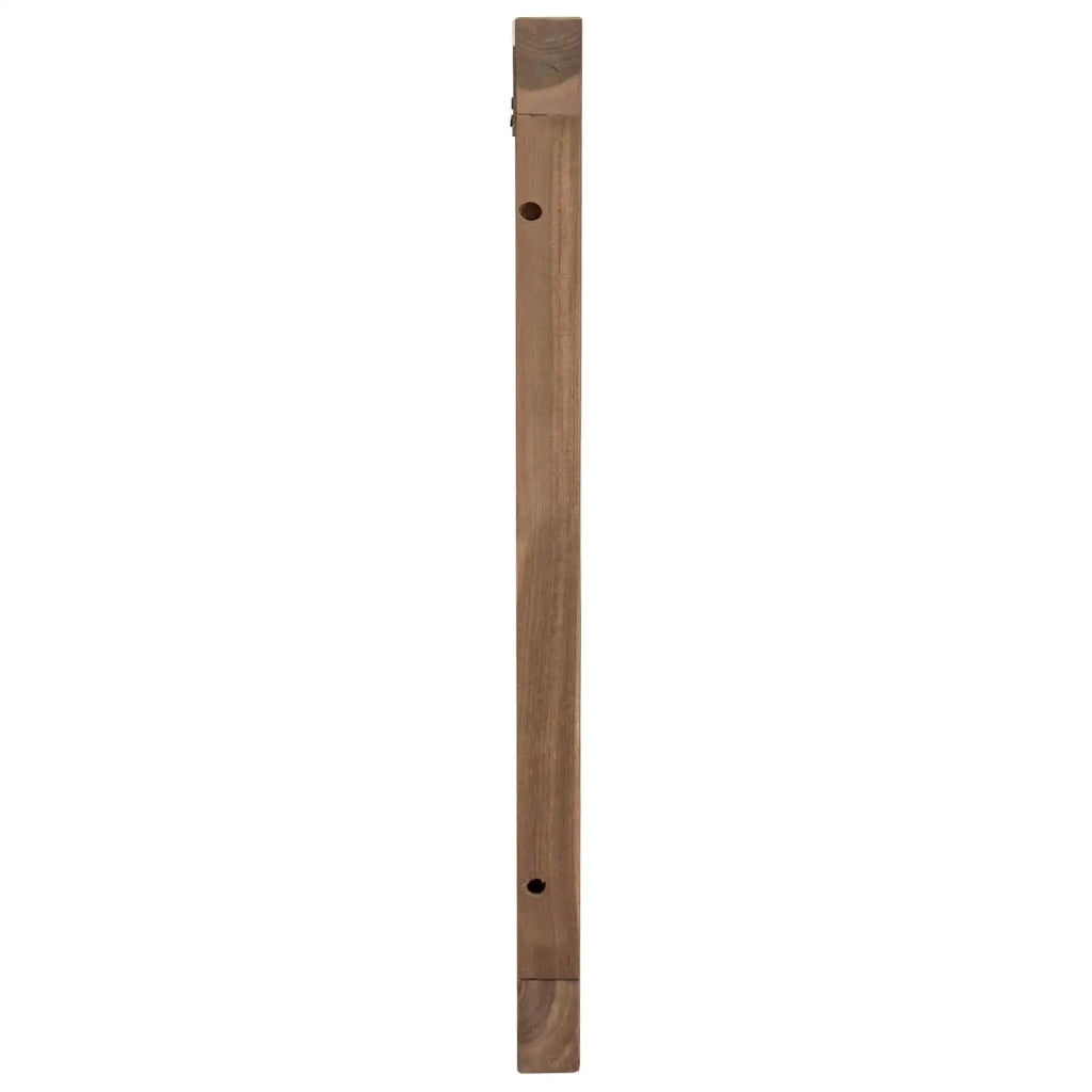 Testiera Naturale Legno di teak solido