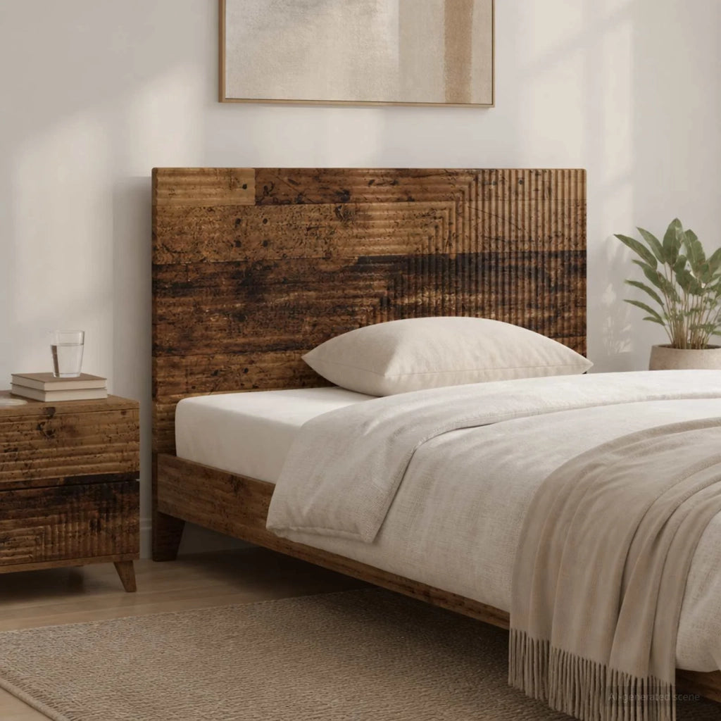 Testiera da Muro HAARLEM Legno antico Legno ingegnerizzato 896983