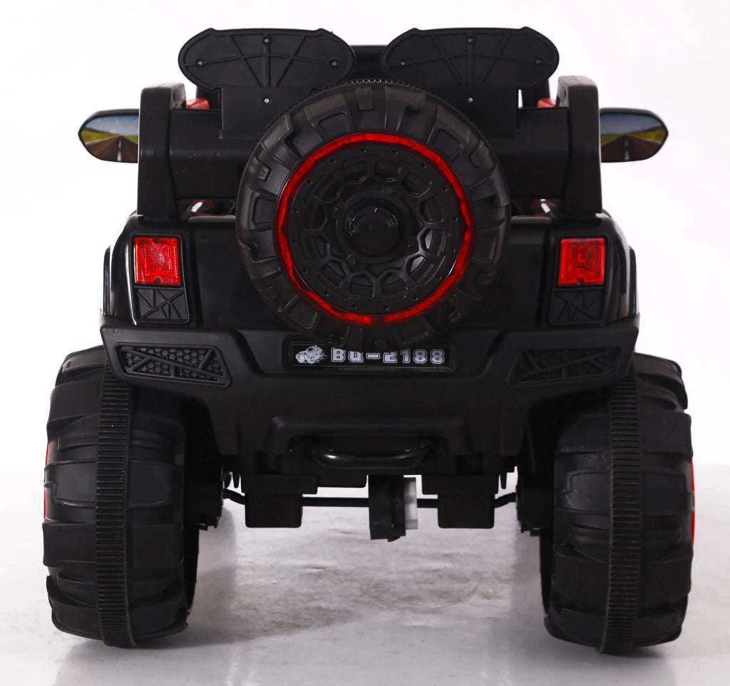 Macchina Elettrica per Bambini 12V Kidfun Fuoristrada 4x4 Rossa