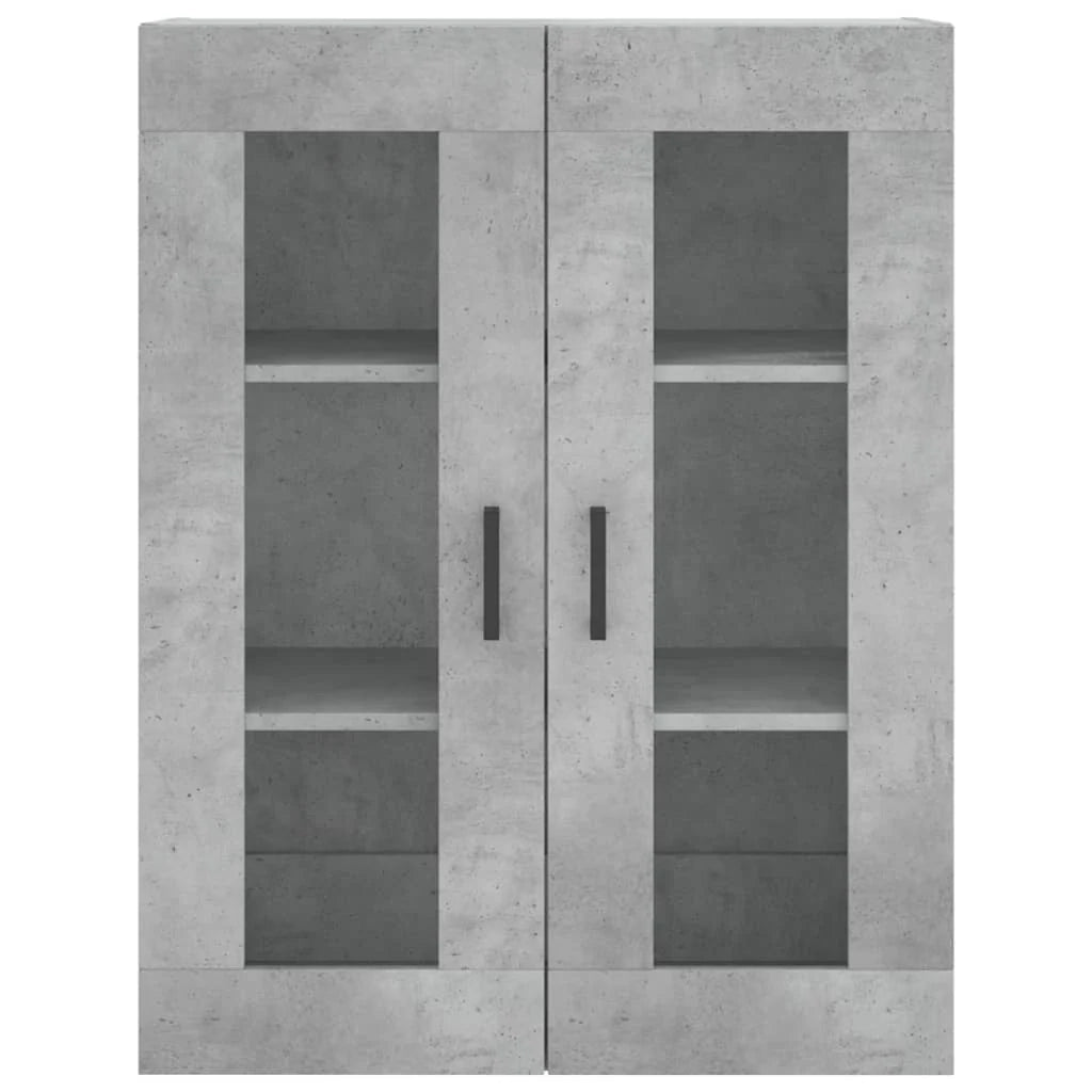 Buffet credenza cassettiera armadio mobile contenitore organizer cucina soggiorno salotto alto 69,5 x 34 x 180 cm legno ingegnerizzato grigio 02_0034707