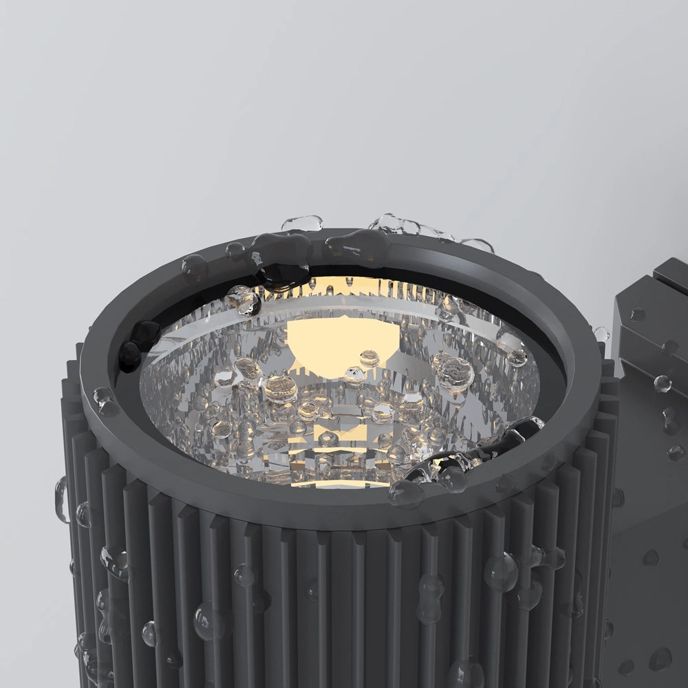 Maytoni Rando lampada parete esterno grigia IP54 E27