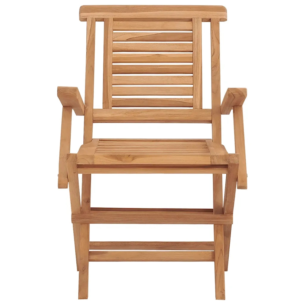 Sedie da Giardino Pieghevoli 2pz 56x63x90cm Legno Massello Teak 362756