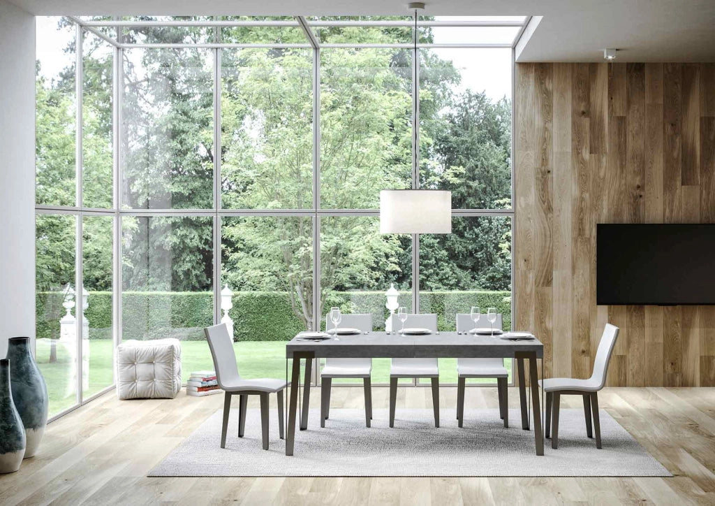 Tavolo Allungabile 160-264x90x77 cm Rio Cemento