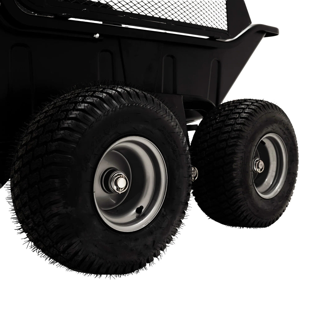 Rimorchio Ribaltabile ATV Quad Tosaerba 680kg Off Road Pesante Giardino Fattoria