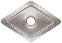 100pz rondella romboidale mm. 27x27 cod:ferx.vit3776